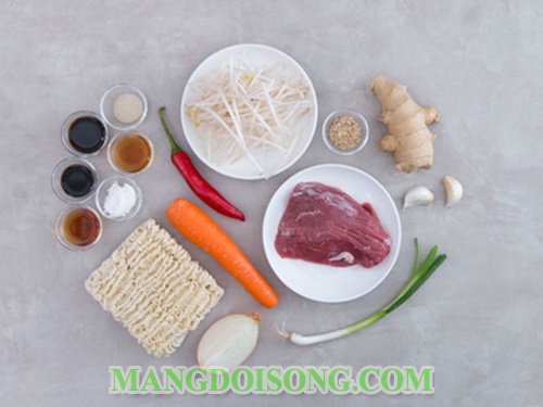 Cách làm mì xào bò ngon như nhà hàng đầy đủ chất dinh dưỡng cho bữa điểm tâm sáng 1