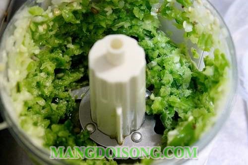 Cách làm muối ớt xanh ngon dùng để chấm thịt nướng và các món ăn từ hải sản 4