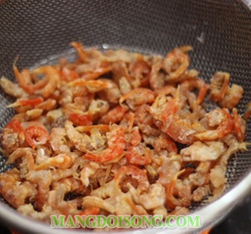 Cách làm muối tôm tây ninh ngon như mua ngoài hàng để ăn trái cây 5