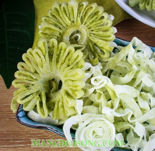 Cách làm mứt dừa trà xanh hình hoa cúc ngon tại nhà như mua trong siêu thị 10