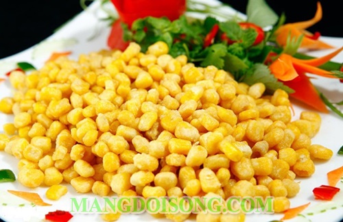 Cách làm ngô chiên giòn xù bằng bơ thơm ngon bắt mắt 8