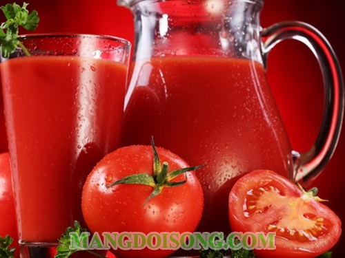 Cách làm sinh tố cà chua ngon mát cho bà bầu cho bé 6