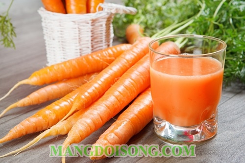 Cách làm sinh tố cà rốt giảm cân đơn giản thơm ngon bổ dưỡng 1