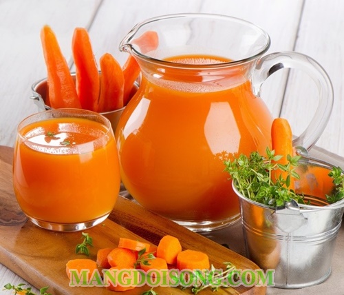 Cách làm sinh tố cà rốt giảm cân đơn giản thơm ngon bổ dưỡng 5