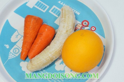 Cách làm sinh tố cam cà rốt ngon đơn giản tại nhà giúp sáng da đẹp tóc 1