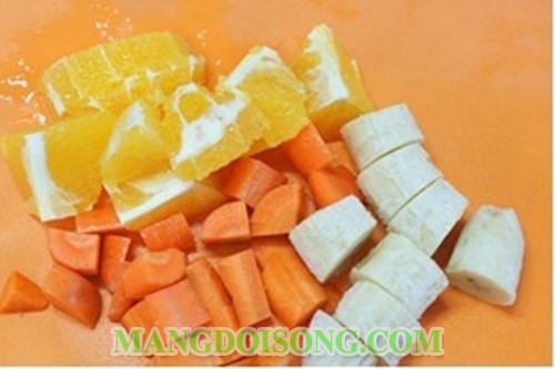 Cách làm sinh tố cam cà rốt ngon đơn giản tại nhà giúp sáng da đẹp tóc 2