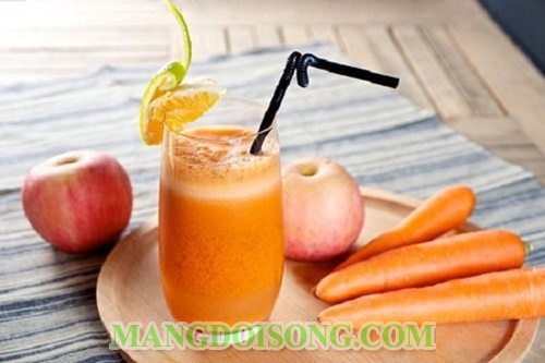 Cách làm sinh tố cam cà rốt ngon đơn giản tại nhà giúp sáng da đẹp tóc 5