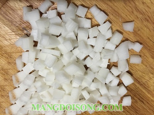 Cách làm sinh tố dừa sáp ngon béo ngậy giải nhiệt ngày hè 3