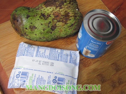 Cách làm sinh tố mãng cầu gai xiêm ngon đơn giản tại nhà 1