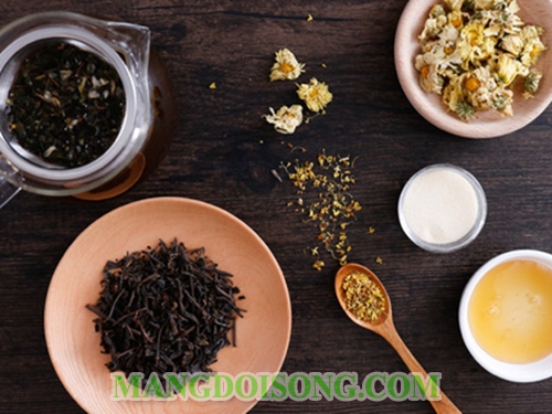 Cách làm thạch rau câu trà hoa cúc thơm ngon mát gan giải độc thanh lọc cơ thể không lo bị nóng 1