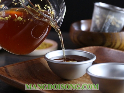 Cách làm thạch rau câu trà hoa cúc thơm ngon mát gan giải độc thanh lọc cơ thể không lo bị nóng 5