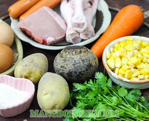 Cách làm thịt đông ngon cho ngày tết viên tròn đẹp mắt sang trọng 1