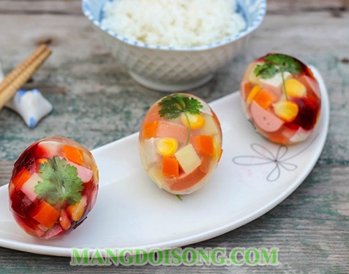 Cách làm thịt đông ngon cho ngày tết viên tròn đẹp mắt sang trọng 10
