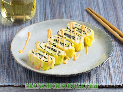 Cách làm trứng cuộn kiểu nhật thơm ngon hấp dẫn cho bữa cơm gia đình ngon như nhà hàng 13