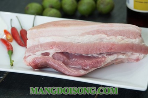 Cách luộc thịt ngon trắng ngọt thơm mà không bị khô 1