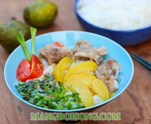 Cách nấu bún sườn chua ngọt đặc sản Cần Thơ từ trái cóc chín dùng để ăn hay để bán 10