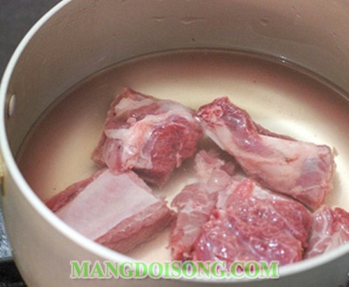 Cách nấu bún sườn chua ngọt đặc sản Cần Thơ từ trái cóc chín dùng để ăn hay để bán 2
