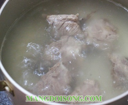 Cách nấu bún sườn chua ngọt đặc sản Cần Thơ từ trái cóc chín dùng để ăn hay để bán 3