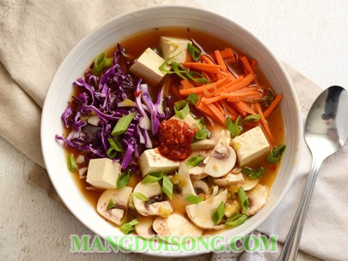 Cách nấu canh đậu phụ ngon thanh mát giảm cân cho bạn gái vòng eo con kiến 7