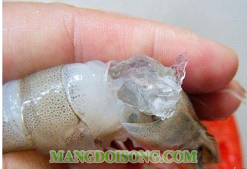 Cách nhận biết tôm bơm tạp chất chi tiết đơn giản nhất cho các mẹ nội trợ 4