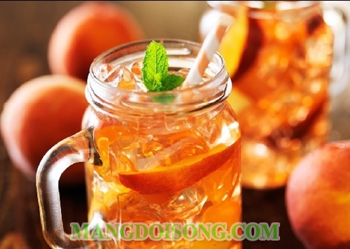 Cách pha trà đào ngon tại nhà thơm ngon đơn giản đập tan cơn khát mùa hè 3