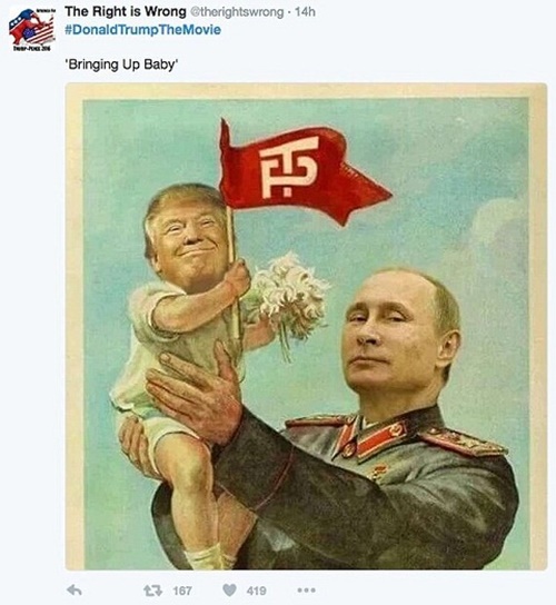 Hình chế Donald Trump tân tổng thống mỹ đang sốt trên các trang mạng xã hội 13