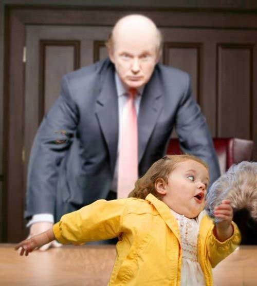 Hình chế Donald Trump tân tổng thống mỹ đang sốt trên các trang mạng xã hội 3