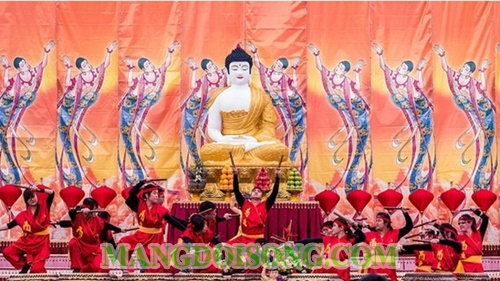 Lễ phật đản 2016 ngày mấy - Phật lịch 2560 chùa hoằng pháp 13