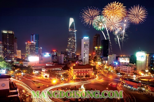 Lịch bắn pháo hoa tết dương lịch 2017 trên khắp cả nước 2