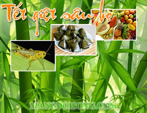 <h2>Tết Đoan Ngọ 2016 là gì?</h2>  <p style="text-align: center;"><img alt="Tết Đoan Ngọ 2016 là gì - Nên cúng gì vào Tết Đoan Ngọ - Văn khấn Tết Đoan ngọ - Cách diệt trừ sâu bọ trong ngày Tết Đoan Ngọ 1" src="/Images/Upload/2016/6/Images/tet-doan-ngo-2016-la-gi-nen-cung-gi-vao-tet-doan-ngo-van-khan-tet-doan-ngo-cach-diet-tru-sau-bo-trong-ngay-tet-doan-ngo1(1).png" style="height:650px; width:500px" /></p>  <ul> 	<li>Tết Đoan Ngọ hoặc Tết Đoan Dương, ngày mùng 5 tháng 5 âm lịch, là một ngày Tết truyền thống tại một số nước Đông Á như Việt Nam, Triều Tiên và Trung Quốc. Tết Đoan ngọ tồn tại từ lâu trong văn hoá dân gian Phương Đông và có ảnh hưởng đến sinh hoạt văn hoá. Đoan nghĩa là mở đầu, Ngọ là khoảng thời gian từ 11 giờ sáng tới 1 giờ chiều, và ăn tết Đoan Ngọ là ăn vào buổi trưa. Đoan Ngọ lúc mặt trời bắt đầu ngắn nhất, ở gần trời đất nhất trùng với ngày hạ chí. Tết Đoan Ngọ còn được gọi là Tết Đoan Dương. Theo triết lý y học Đông phương thì hỏa khí (thuộc dương) của trời đất và trong cơ thể của con người trong ngày Đoan ngọ đều lên đến tột bậc. Ở Việt Nam, gọi ngày Tết Đoan Ngọ là Tết giết sâu bọ, là ngày phát động bắt sâu bọ, tiêu diệt bớt các loài gây hại cho cây trồng trên cánh đồng, trong đó nhiều loài sâu có thể ăn được và chúng được coi như là chất bổ dưỡng.</li> </ul>  <h2>Ý nghĩa ngày Tết Đoan Ngọ</h2>  <ul> 	<li>Cứ mùng 5 tháng 5 âm lịch hàng năm, nhà nhà lại cùng nhau dậy sớm để “diệt sâu bọ” bằng cách ăn các loại trái cây, rượu nếp (cơm rượu), bánh tro… sau khi đã dâng cúng tổ tiên. Háo hức nhất vẫn là bọn trẻ với niềm tin rằng: quả chua, trái chát và men say của rượu nếp sẽ làm lũ sâu bọ có trong cơ thể lăn ra chết.</li> 	<li>Ngày 5 tháng 5 gọi là Đoan Ngọ. Vì chữ “Đoan” có nghĩa là chính, là thẳng, là mở đầu. Có khi gọi là Đoan Ngũ vì có hai số 5. Người ta còn gọi là Đoan Dương hoặc Trùng Ngũ. Gọi là Đoan Dương vì số 5 thuộc dương.</li> </ul>  <p style="text-align: center;"><img alt="Tết Đoan Ngọ 2016 là gì - Nên cúng gì vào Tết Đoan Ngọ - Văn khấn Tết Đoan ngọ - Cách diệt trừ sâu bọ trong ngày Tết Đoan Ngọ 2" src="/Images/Upload/2016/6/Images/tet-doan-ngo-2016-la-gi-nen-cung-gi-vao-tet-doan-ngo-van-khan-tet-doan-ngo-cach-diet-tru-sau-bo-trong-ngay-tet-doan-ngo2.jpg" style="height:384px; width:500px" /></p>  <ul> 	<li>Thời tiết vào dịp mồng 5 tháng năm rất nóng, ở Đông Nam Á châu, đây là thời điểm khí hậu rất nóng, côn trùng và sâu bọ nở ra nhiều, nông dân cần phải tìm cách trừ diệt để bảo vệ cho sự canh tác, trồng trọt. Có lẽ vì sự kiện này mà người ta con xem Tết Đoan Ngọ là “ngày giết sâu bọ”.</li> 	<li>Tết Đoan Ngọ ở Việt Nam cũng còn gọi là “ngày giết sâu bọ” là ngày phát động bắt sâu bọ, tiêu diệt bớt các loài gây hại cho cây trồng trên cánh đồng, trong đó nhiều loài sâu có thể ăn được và chúng được coi như là chất bổ dưỡng. Người ta tin rằng khi ăn món ăn đầu tiên trong ngày này thì sâu bọ; giun sán trong người sẽ bị chết hết.</li> 	<li>Trong tết này, các gia đình có làm lễ cúng gia tiên, cỗ cúng có cả chay lẫn mặn. Các chàng rể phải sắm quà biếu bố mẹ vợ nhân tết mồng năm, trong đó thường có mấy thứ: Ngỗng, dưa hấu, hoặc đậu xanh đường cát. Học trò cũng đến tết thầy, lễ vật tuỳ tâm, đại thể cũng như trên.</li> </ul>  <h2>Cách diệt trừ sâu bọ trong ngày Tết Đoan Ngọ</h2>  <ul> 	<li>Theo quan niệm xưa, vào ngày này chúng ta phải giết sâu bọ ngay khi thức dậy vào sáng sớm và giết sâu bọ bằng thức ăn, nhất là bằng rượu nếp, bánh tro và hoa quả…</li> 	<li>Với trẻ em: sáng sớm ngủ dậy khi trẻ còn ở trên giường cho trẻ ăn hoa quả, ít rượu nếp, trứng luộc, bôi hồng hoàng vào thóp đầu, vào ngực, vào rốn để giết sâu bọ. Sau đó mới đi rửa mặt mũi, chân tay, đánh răng rửa mặt.</li> 	<li>Với người lớn: sáng ngủ dậy không được đặt chân xuống đất mà phải súc miệng 3 lần cho sạch sâu bọ, tiếp đó ăn một quả trứng vịt luộc. Sau đó bước chân ra khỏi giường uống một ít rượu (hoặc ăn một bát rượu nếp) cho sâu bọ say, tiếp đó ăn trái cây cho sâu bọ chết.</li> </ul>  <p style="text-align: center;"><img alt="Tết Đoan Ngọ 2016 là gì - Nên cúng gì vào Tết Đoan Ngọ - Văn khấn Tết Đoan ngọ - Cách diệt trừ sâu bọ trong ngày Tết Đoan Ngọ 3" src="/Images/Upload/2016/6/Images/tet-doan-ngo-2016-la-gi-nen-cung-gi-vao-tet-doan-ngo-van-khan-tet-doan-ngo-cach-diet-tru-sau-bo-trong-ngay-tet-doan-ngo3.jpg" style="height:340px; width:500px" /></p>  <h2>Mâm lễ cúng Tết Đoan Ngọ</h2>  <p>Tùy theo phong tục tập quán của từng vùng miền mà đồ cúng lễ có những món khác nhau. Nhưng cơ bản mâm cúng tết Đoan Ngọ gồm có:</p>  <ul> 	<li>Hương, hoa, vàng mã</li> 	<li>Nước</li> 	<li>Rượu nếp (cơm rượu) (xem cách làm rượu nếp tại đây)</li> 	<li>Các loại trái cây như: mận, vải, hồng xiêm, chuối, dưa hấu...</li> 	<li>Bánh ú tro (Xem cách làm bánh ú tro tại đây)</li> 	<li>Thịt vịt (Xem công thức làm các món vịt cho ngày tết Đoan Ngọ tại đây)</li> 	<li>Xôi chè</li> </ul>  <p style="text-align: center;"><img alt="Tết Đoan Ngọ 2016 là gì - Nên cúng gì vào Tết Đoan Ngọ - Văn khấn Tết Đoan ngọ - Cách diệt trừ sâu bọ trong ngày Tết Đoan Ngọ 4" src="/Images/Upload/2016/6/Images/tet-doan-ngo-2016-la-gi-nen-cung-gi-vao-tet-doan-ngo-van-khan-tet-doan-ngo-cach-diet-tru-sau-bo-trong-ngay-tet-doan-ngo4.jpg" style="height:333px; width:500px" /></p>  <h2>Cúng Tết Đoan Ngọ vào giờ nào?</h2>  <ul> 	<li>Ở nước ta, Tết Đoan Ngọ được coi trọng, xếp vào hàng thứ hai sau Tết Nguyên Đán. Theo tục lệ từ xưa, người dân thường cúng vào sáng sớm nhưng thực chất Tết Đoan Ngọ được tiến hành vào giờ chính Ngọ (12h trưa) ngày 5/5 Âm lịch. Đoan nghĩa là mở đầu, Ngọ là khoảng thời gian từ 11h tới 13h.</li> </ul>  <p style="text-align: center;"><img alt="Tết Đoan Ngọ 2016 là gì - Nên cúng gì vào Tết Đoan Ngọ - Văn khấn Tết Đoan ngọ - Cách diệt trừ sâu bọ trong ngày Tết Đoan Ngọ 5" src="/Images/Upload/2016/6/Images/tet-doan-ngo-2016-la-gi-nen-cung-gi-vao-tet-doan-ngo-van-khan-tet-doan-ngo-cach-diet-tru-sau-bo-trong-ngay-tet-doan-ngo6.jpg" style="height:407px; width:500px" /></p>  <h2>Văn khấn Tết Đoan ngọ</h2>  <p>Nam mô a di Đà Phật!</p>  <p>Nam mô a di Đà Phật!</p>  <p>Nam mô a di Đà Phật!</p>  <p>- Con lạy chín phương Trời, mười phương Chư Phật, Chư Phật mười phương.</p>  <p>- Con kính lạy Hoàng thiên Hậu Thổ chư vị Tôn thần.</p>  <p>- Con kính lạy ngài Bản cảnh Thành hoàng, ngài Bản xứ Thổ địa, ngài Bản gia Táo quân cùng chư vị Tôn thần.</p>  <p>- Con kính lạy Tổ tiên, Hiển khảo, Hiển tỷ, chư vị Hương linh (nếu bố, mẹ còn sống thì thay bằng Tổ khảo, Tổ Tỷ)</p>  <p>Tín chủ chúng con là:……………………………………………</p>  <p>Ngụ tại:………………………………………………………….</p>  <p>Hôm nay là ngày Đoan Ngọ, chúng con sửa sang hương đăng, sắm sanh lễ vật, hoa đăng, trà quả dâng lên trước án.</p>  <p>Chúng con kính mời ngài Bản cảnh Thành hoàng, Chư vị Đại Vương, ngài Bản xứ Thần linh Thổ địa, ngài Bản gia Táo quân, Ngũ phương, Long Mạch, Tài thần, cúi xin các Ngài giáng lâm trước án chứng giám lòng thành, thụ hưởng lễ vật.</p>  <p>Chúng con kính mời các cụ Tổ Khảo, Tổ Tỷ, chư vị Hương linh gia tiên nội ngoại họ…………………, cúi xin các vị thương xót con cháu chứng giám tâm thành thụ hưởng lễ vật.</p>  <p>Tín chủ con lại kính mời các vị Tiền chủ, Hậu chủ tại nhà này, đất này đồng lâm án tiền, đồng lai hâm hưởng, độ cho chúng con thân cung khang thái, bản mệnh bình an.</p>  <p>Bốn mùa không hạn ách, tám tiết hưởng bình an thịnh vượng.</p>  <p>Chúng con lễ bạc tâm thành, trước án kính lễ, cúi xin được phù hộ độ trì.</p>  <p>Nam mô a di Đà Phật!</p>  <p>Nam mô a di Đà Phật!</p>  <p>Nam mô a di Đà Phật!</p>  <p style="text-align: center;"><br /> <img alt="Tết Đoan Ngọ 2016 là gì - Nên cúng gì vào Tết Đoan Ngọ - Văn khấn Tết Đoan ngọ - Cách diệt trừ sâu bọ trong ngày Tết Đoan Ngọ 6" src="/Images/Upload/2016/6/Images/tet-doan-ngo-2016-la-gi-nen-cung-gi-vao-tet-doan-ngo-van-khan-tet-doan-ngo-cach-diet-tru-sau-bo-trong-ngay-tet-doan-ngo5.jpg" style="height:333px; width:500px" /></p>  <p><em>Vào một ngày sau vụ mùa nông dân chúng đang ăn mừng vì trúng mùa, nhưng sâu bọ năm ấy kéo dày ăn mất cây trái, thực phẩm đã thu hoạch. Nhân dân đau đầu không biết làm cách nào để có thể giải được nạn sâu bọ này, bỗng nhiên có một ông lão từ xa đi tới tự xưng là Đôi Truân. Ông chỉ dân chúng mỗi nhà lập một đàn cúng gồm đơn giản gồm có bánh gio, trái cây sau đó ra trước nhà mình mà vận động thể dục. Nhân dân làm theo chỉ một lúc sau đó sâu bọ đàn lũ té ngã rã rượt. Lão ông còn bảo thêm: Sâu bọ hằng năm vào ngày này rất hung hăng, mỗi năm vào đúng ngày này cứ làm theo những gì ta đã dặn thì sẽ trị được chúng. Dân chúng biết ơn định cảm tạ thì ông lão đã đi đâu mất. Để tưởng nhớ việc này, dân chúng đặt cho ngày này là ngày "Tết diệt sâu bọ", có người gọi nó là "Tết Đoan ngọ" vì giờ cúng thường vào giữa giờ Ngọ. Như vậy là chúng ta đã được tham khảo <strong>Tết Đoan Ngọ 2016 là gì - Nên cúng gì vào Tết Đoan Ngọ - Văn khấn Tết Đoan ngọ - Cách diệt trừ sâu bọ trong ngày Tết Đoan Ngọ</strong> rồi. Hy vọng rằng bài viết này có thể giúp các bạn hiểu rõ hơn ngày Tết Đoan Ngọn và từ đây hãy thực hiện đúng các nghi thức truyền thống này nhé! Luôn đồng hành cùng chúng tôi để được cập nhật thật nhiều các thông tin xã hội bổ ích, các món ngon ẩm thực 3 miền và chuyên mục sức khỏe làm đẹp nhé!</em></p> 2