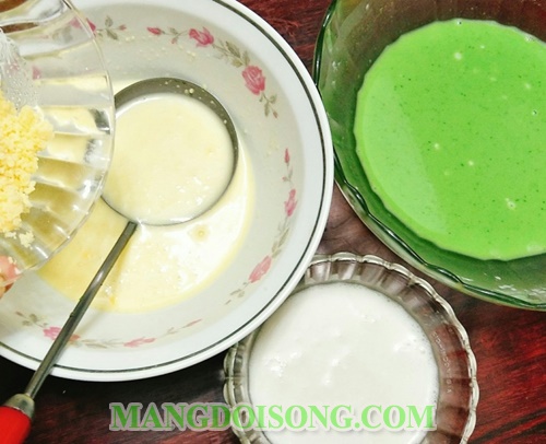 Cách làm bánh da lợn đậu xanh bột gạo ngon đơn giản tại nhà 4