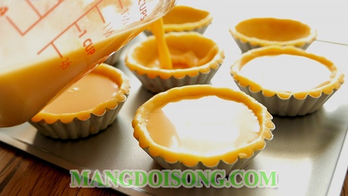 Cách làm bánh tart trứng hongkong đơn giản ngon như mua trong tiệm kfc 8