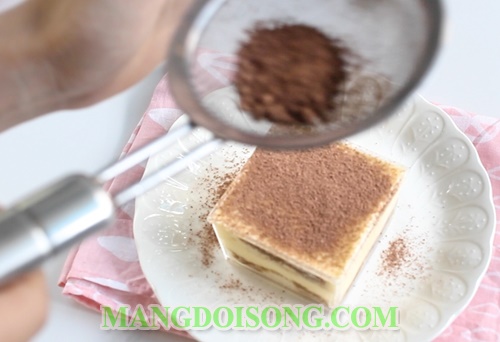Cách làm bánh tiramisu socola không cần lò nướng tại nhà tặng người yêu ngày valentine 7