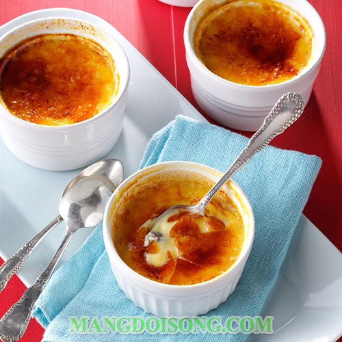 Cách làm creme brulee đơn giản tại nhà không cần lò nướng theo phóng cách nước pháp 7