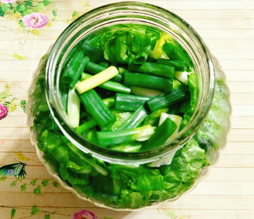 Cách làm dưa cải muối chua4