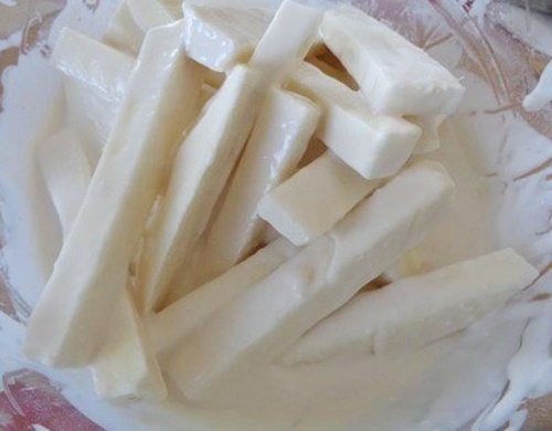 Cách làm khoai lang chiên 3