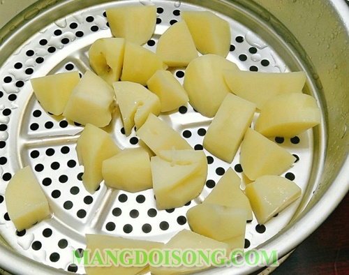 Cách làm khoai lang kén chiên ngon đơn giản tại nhà 2