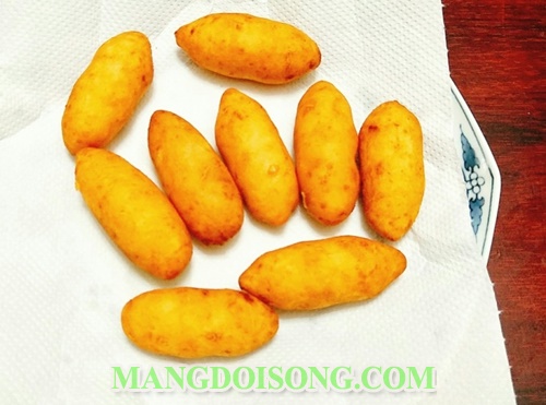 Cách làm khoai lang kén chiên ngon đơn giản tại nhà 6