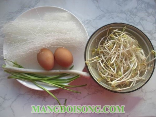 Cách làm miến xào 1
