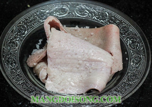Cách làm nem chua rán ngon tại nhà như mua ngoài chợ Hàng Bông 4