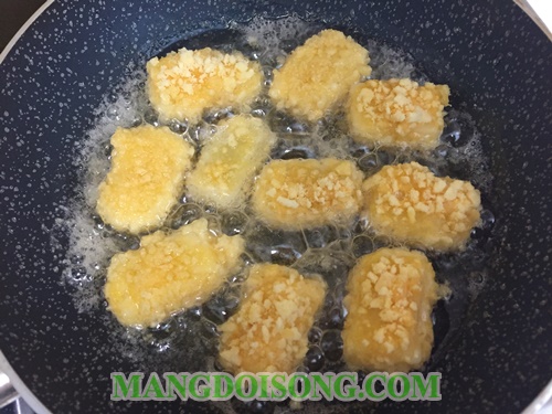 Cách làm phô mai chiên xù giòn tại nhà ngon như mua trong của hàng 6