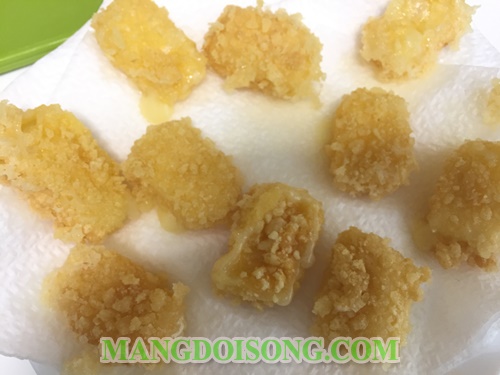 Cách làm phô mai chiên xù giòn tại nhà ngon như mua trong của hàng 7