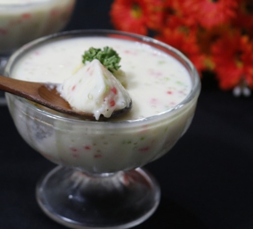 Cách làm Pudding sầu riêng ngon khó cưỡng 6