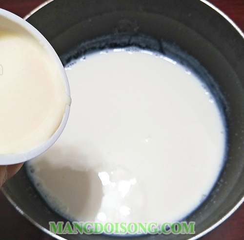 Cách làm sữa chua dẻo tại nhà bằng sữa ông thọ đơn giản mà ngon 4