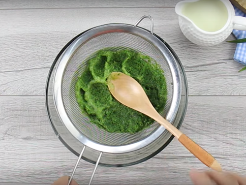 Cách làm thạch đậu nành lá dứa 1
