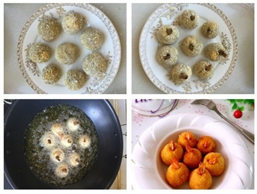 Cách làm tôm chiên xù phô mai 3