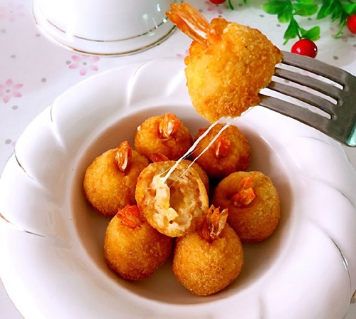Cách làm tôm chiên xù phô mai 4