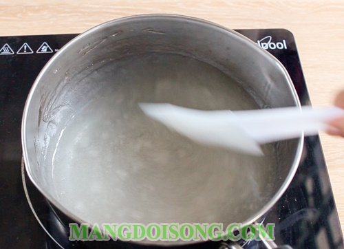 Cách làm trân châu trắng giòn gongcha ngon đơn giản tại nhà 3
