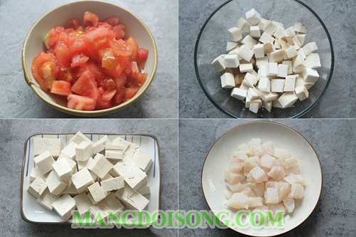 Cách nấu canh đậu phụ 2