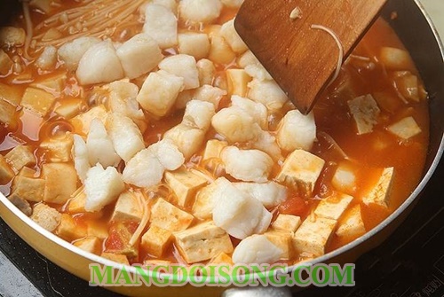 Cách nấu canh đậu phụ 5